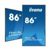 IIYAMA Monitor wielkoformatowy 85.6 cali LH8642UHS-B3 4K,18^7,SDM,IPS,LAN,PION,500cd^m2,OS8.0